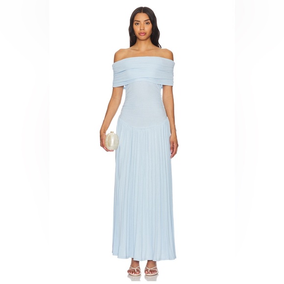 Lioness Dresses & Skirts - LIONESS Field Of Dreams Dress in Light Blue